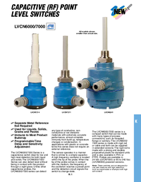 Thumbnail of document Data Sheet - LVCN6242 Capacitive RF Single Point Level Switches